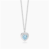 Collana Mabina Donna in Argento Topazio 553942
